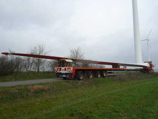 Rotorblatt Windkraftanlage Lohberg
